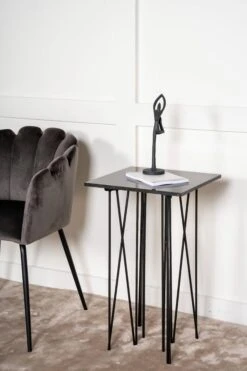 Möbler Furniture Fashion Högt Sidobord Stone -Homeroom affär ell 1609189 01 De 03