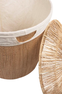 Möbler Kave Home Tvättkorg Estibalis, Set Om 2 -Homeroom affär ell 1670427 01 De 02