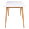 Möbler House Nordic Matbord Vojens, Natur Underrede, 120x70xh75 Cm 1 Möbler House Nordic Matbord Vojens, Natur Underrede, 120x70xh75 Cm -Homeroom affär hom 1601587 01 De 02