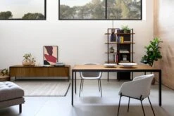 Möbler Kave Home Bord Med Valnöts-finish Nadyria 120 (160) X 80 Cm 8 Möbler Kave Home Bord Med Valnöts-finish Nadyria 120 (160) X 80 Cm -Homeroom affär hom 1606022 01 Lo 05