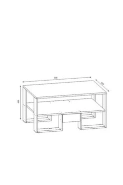 Möbler Hanah Home Soffbord Golden -Homeroom affär hom 1645389 01 De 01