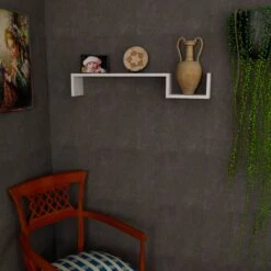 Möbler Hanah Home Vägghylla Happy -Homeroom affär hom 1645450 01 Bs