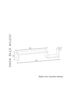 Möbler Hanah Home Vägghylla Happy -Homeroom affär hom 1645450 01 De 02