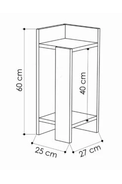Möbler Hanah Home Sängbord Elos Vänster