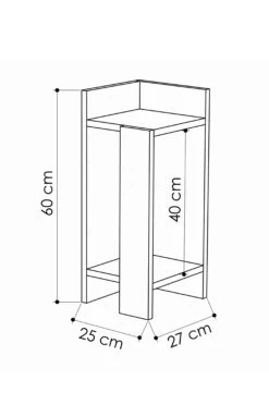 Möbler Hanah Home Sängbord Elos Höger