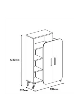 Möbler Hanah Home Multiförvaring Form -Homeroom affär hom 1645832 01 De 01
