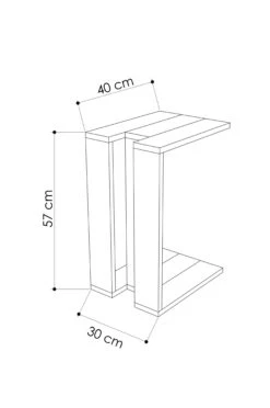 Möbler Hanah Home Småbord Muju -Homeroom affär hom 1646044 03 De 01
