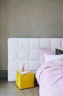 Möbler Pastill Pop Kub I Färgat Glas 35x35 Cm