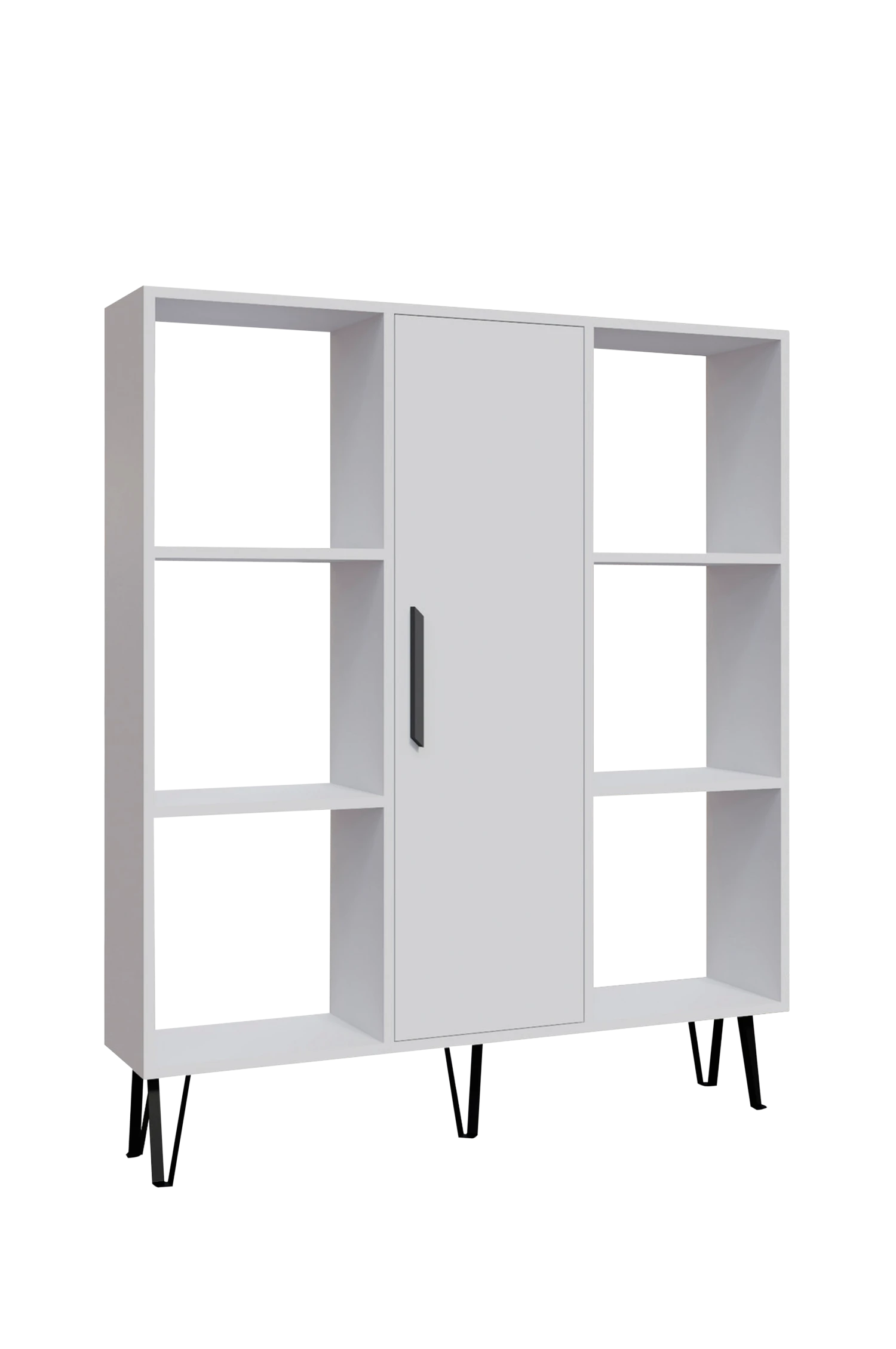 Möbler Hanah Home Bokhylla Peoria - Vit 5 Möbler Hanah Home Bokhylla Peoria - Vit - Bild 3