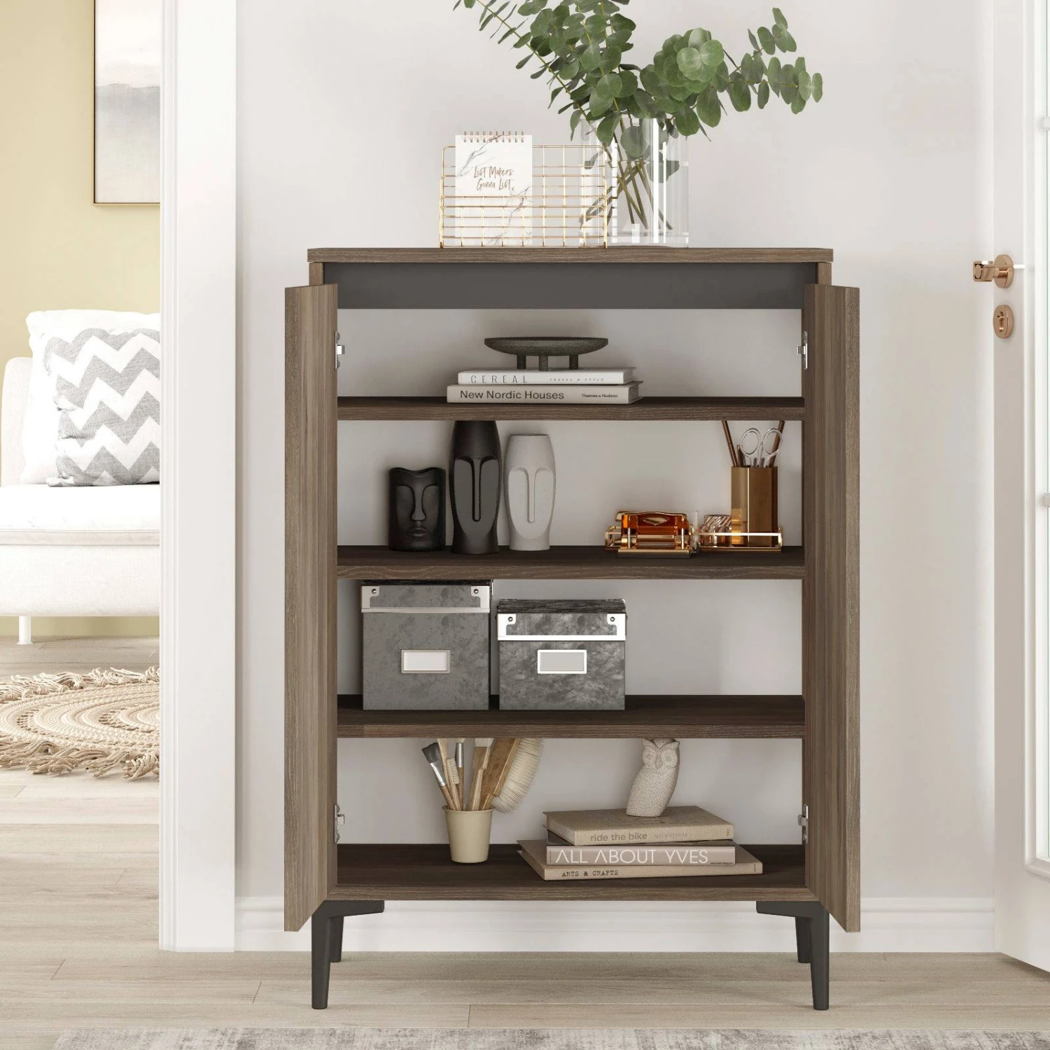 Möbler Hanah Home Förvaringsskåp AR10 4 Möbler Hanah Home Förvaringsskåp AR10 - Bild 2