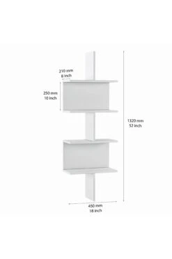 Möbler Hanah Home Vägghylla Otto -Homeroom affär hom 1710556 02 De 03