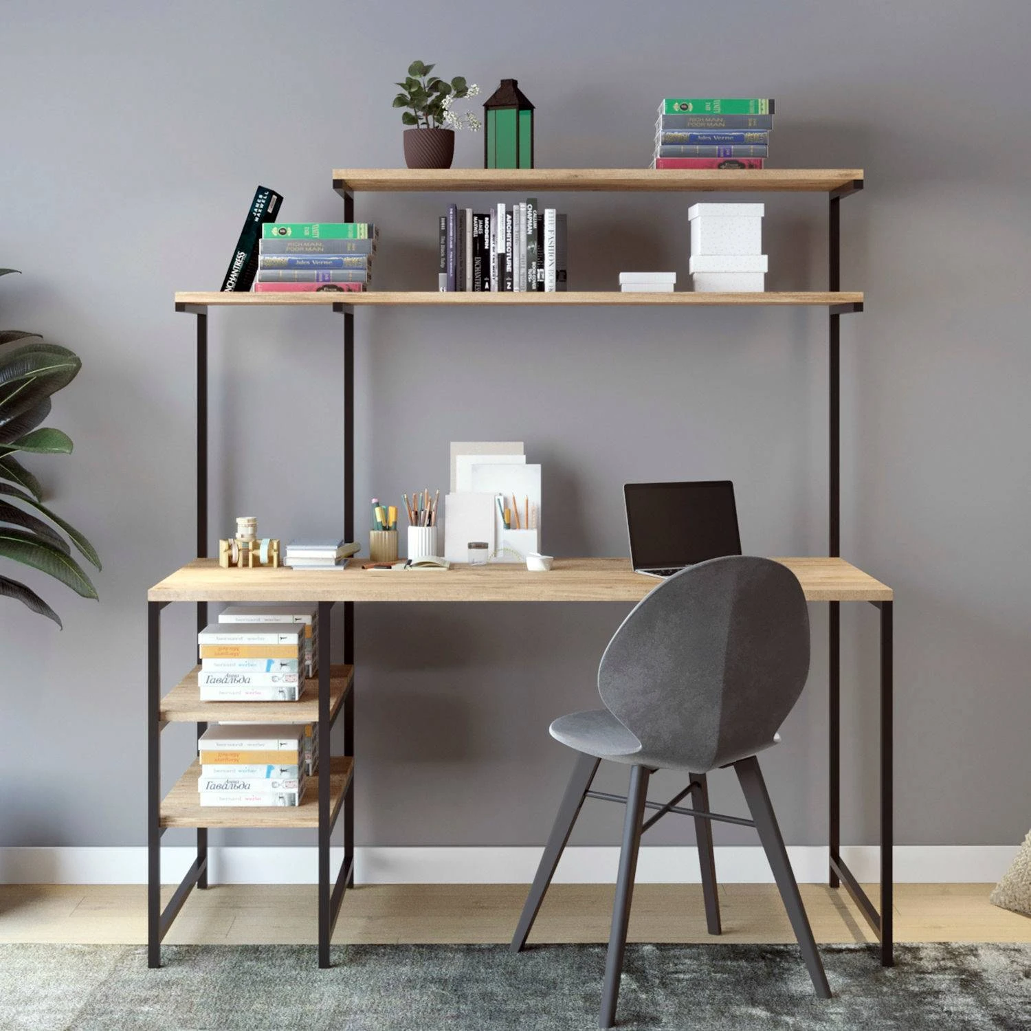 Möbler Hanah Home Skrivbord Brugge 5 Möbler Hanah Home Skrivbord Brugge - Bild 3