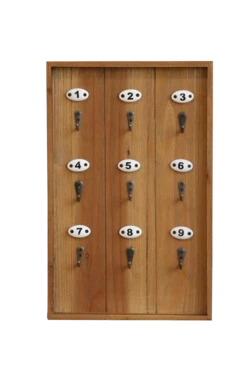 Möbler Chic Antique Nyckelförvaring M. 9 Krokar