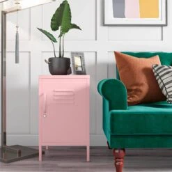 Möbler Novogratz Sidobord Cache Metal Locker -Homeroom affär hom 1719582 04 Lo 01