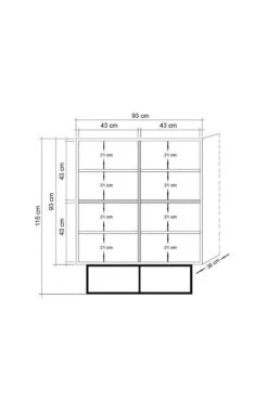 Möbler Hanah Home Förvaringsskåp - Quantum Solo 6 Möbler Hanah Home Förvaringsskåp - Quantum Solo -Homeroom affär hom 1724169 04 De 03