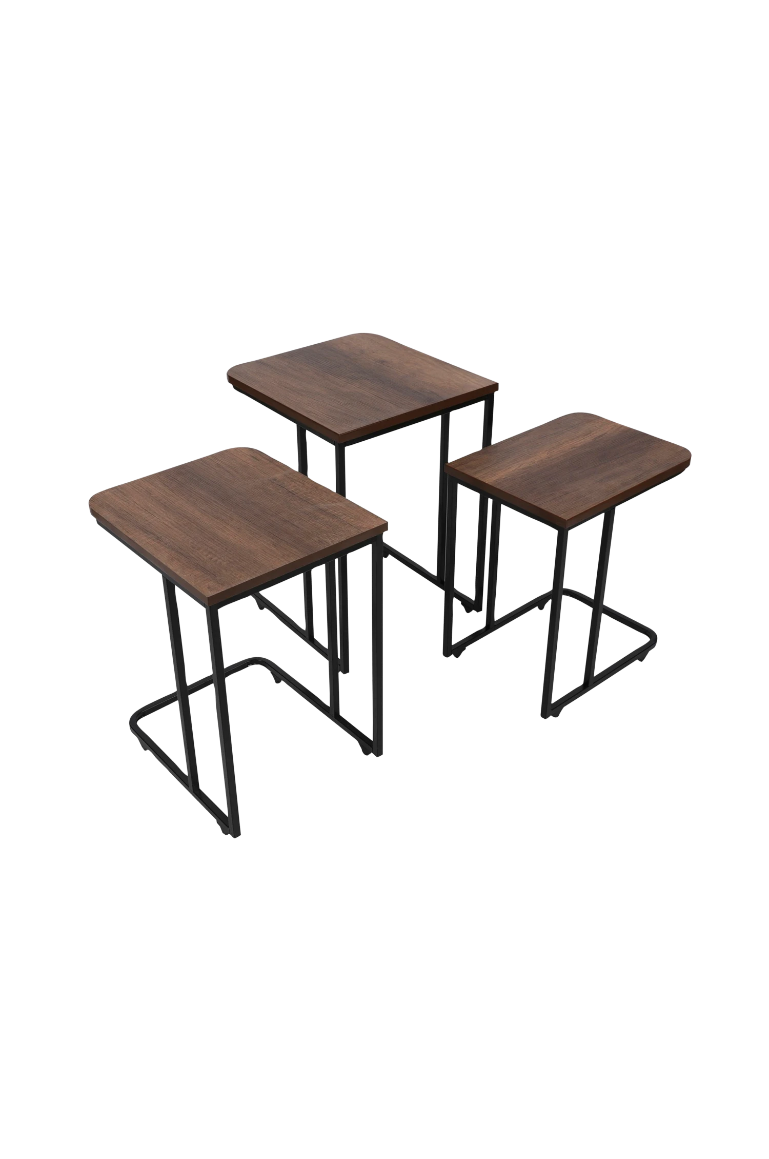 Möbler Hanah Home Satsbord (3 St.) Metal Zigon 4 Möbler Hanah Home Satsbord (3 St.) Metal Zigon - Bild 2