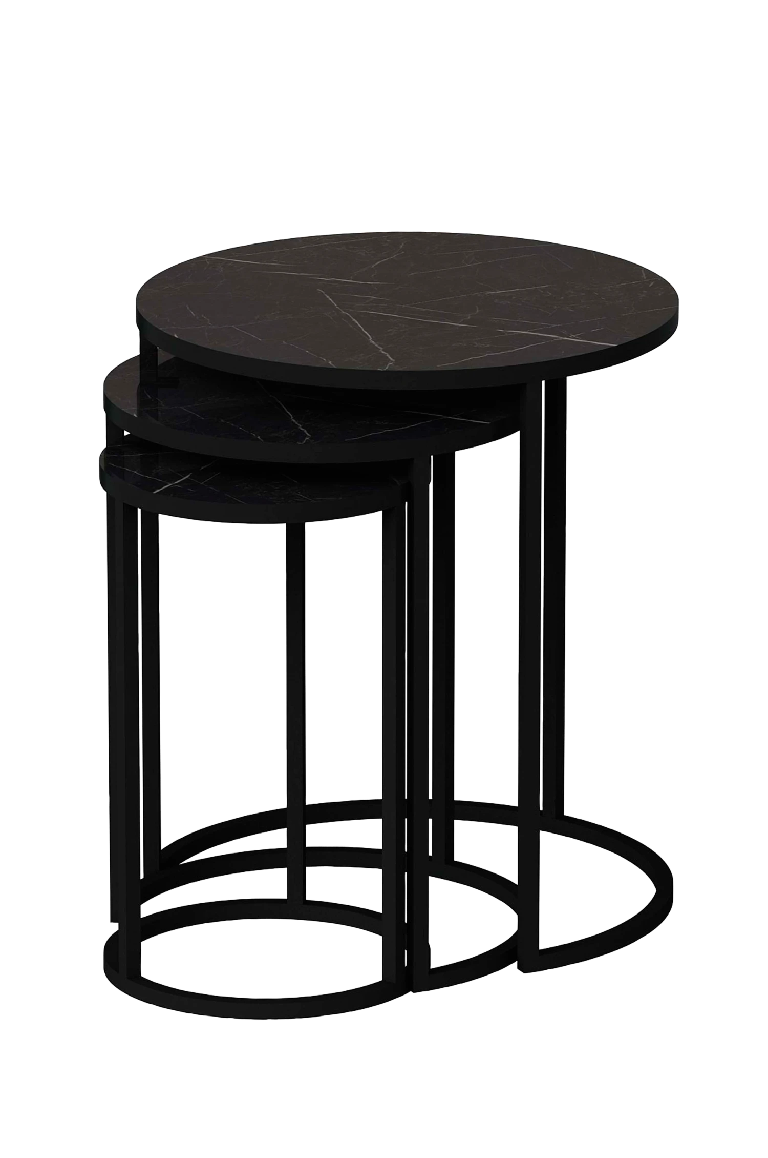 Möbler Hanah Home Satsbord (3 St.) - Gloria 5 Möbler Hanah Home Satsbord (3 St.) - Gloria - Bild 3