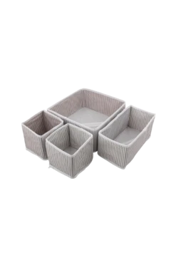 Möbler Hermia Set Med Förvaringslådor (4 Delar) - Debra -Homeroom affär hom 1741450 01 Fs