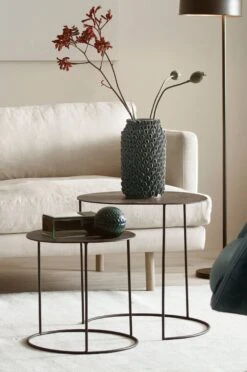 Möbler Jotex GRENOBLE Soffbord 2-pack ø 40 Cm, ø 50 Cm